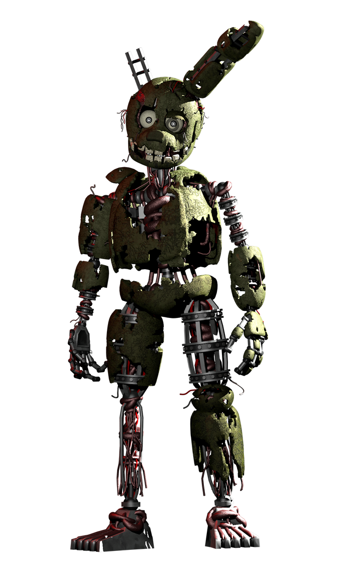 Error 666 Spring Trap (C4D/FNaF) Failz Ignited Springtrap V3 by Godzillatrap on DeviantArt