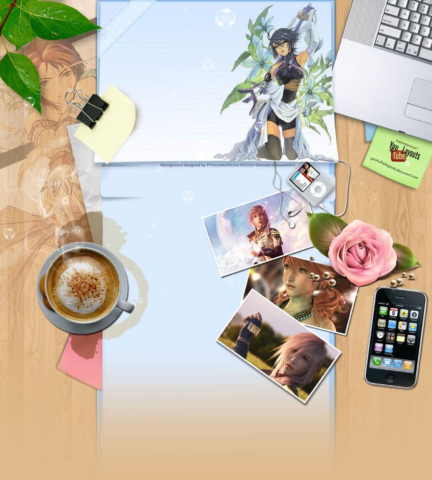 Youtube Layouts FREE FF and KH by demeters