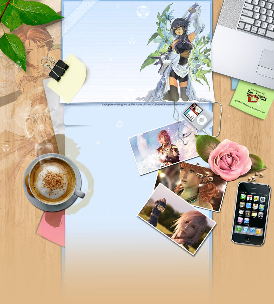 Youtube Layouts FREE FF and KH by demeters