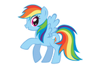 Animated Rainbow Dash  My Little Pony by demeters