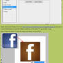 Tutorial - Wooden Social Networking Icons