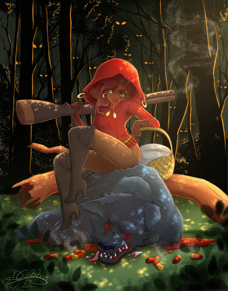 Red Riding Huntress by lDestiny Red Riding Huntress by lDestiny