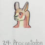 Day 24 Procoptodon 
