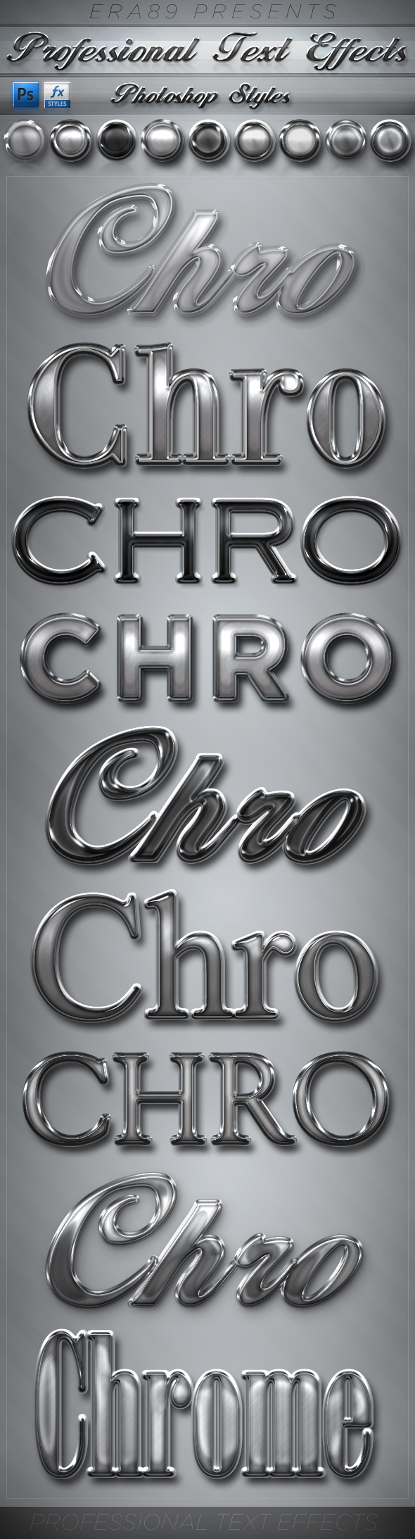 Pro Text Effects - PS Styles