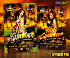 Hot Summer Party Flyer