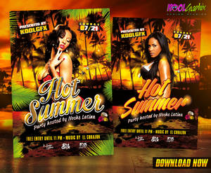 Hot Summer Party Flyer