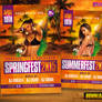 Spring / Summer Fest Party Flyer
