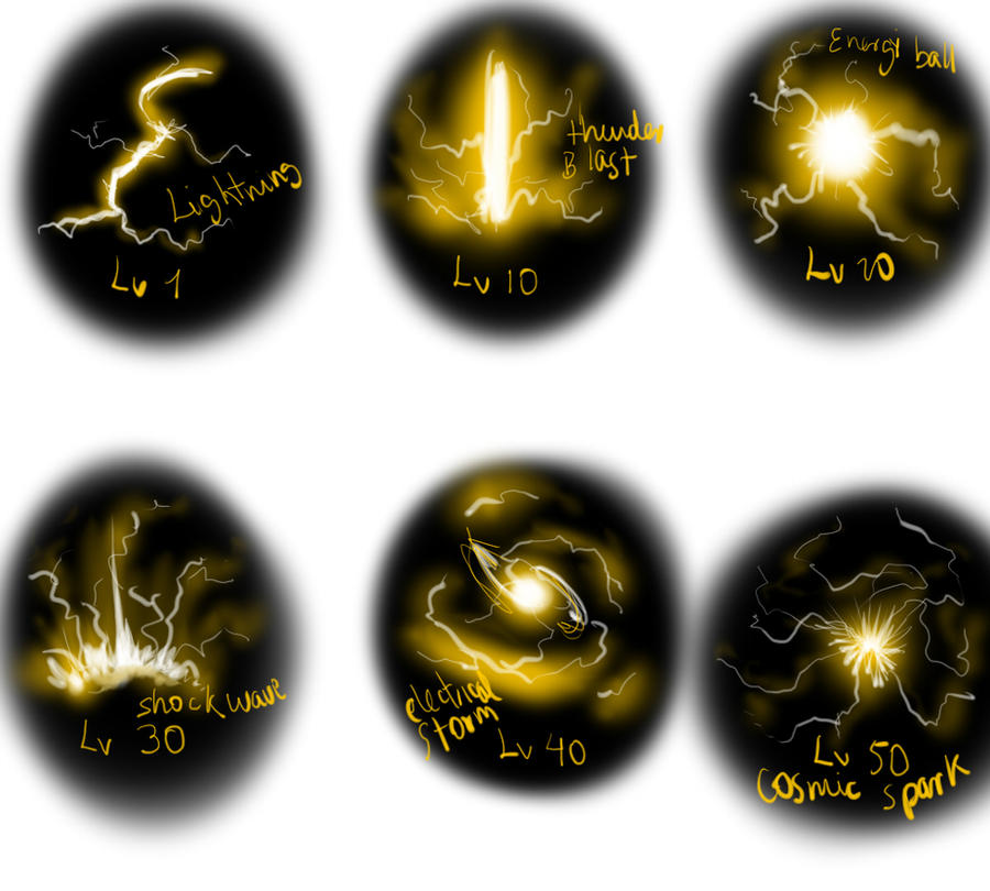 Thunder Magic Rune Thunder Magic by ManiacPaint on DeviantArt