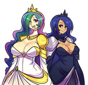 Celestia And Luna H