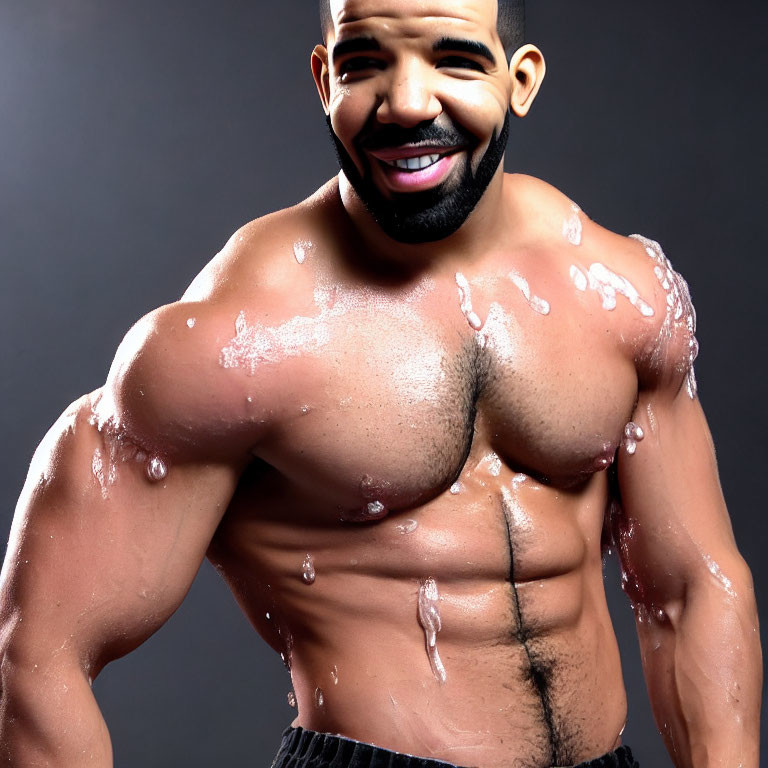 Drake Muscular Sweaty Muscular Drake Covered by ThegayFable on DeviantArt