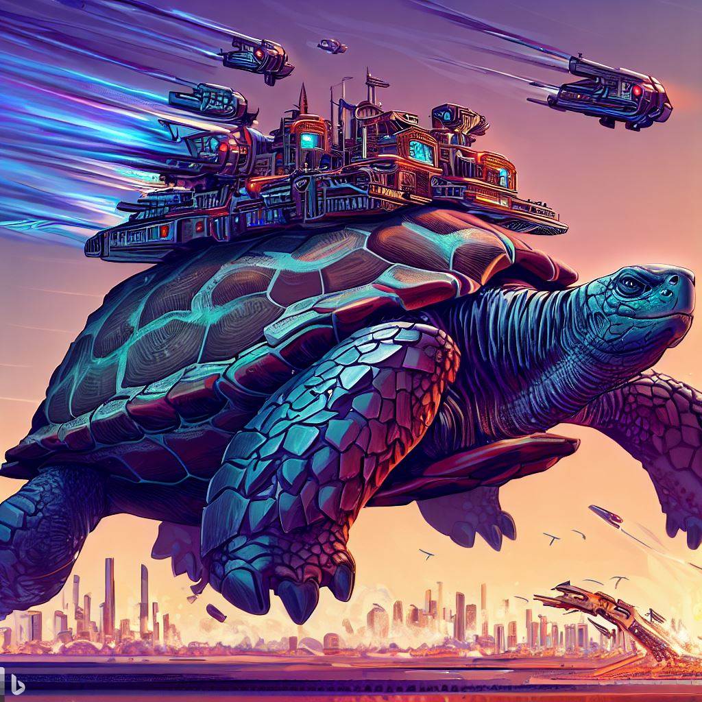 This turtle move faster. by BergionStyle on DeviantArt
