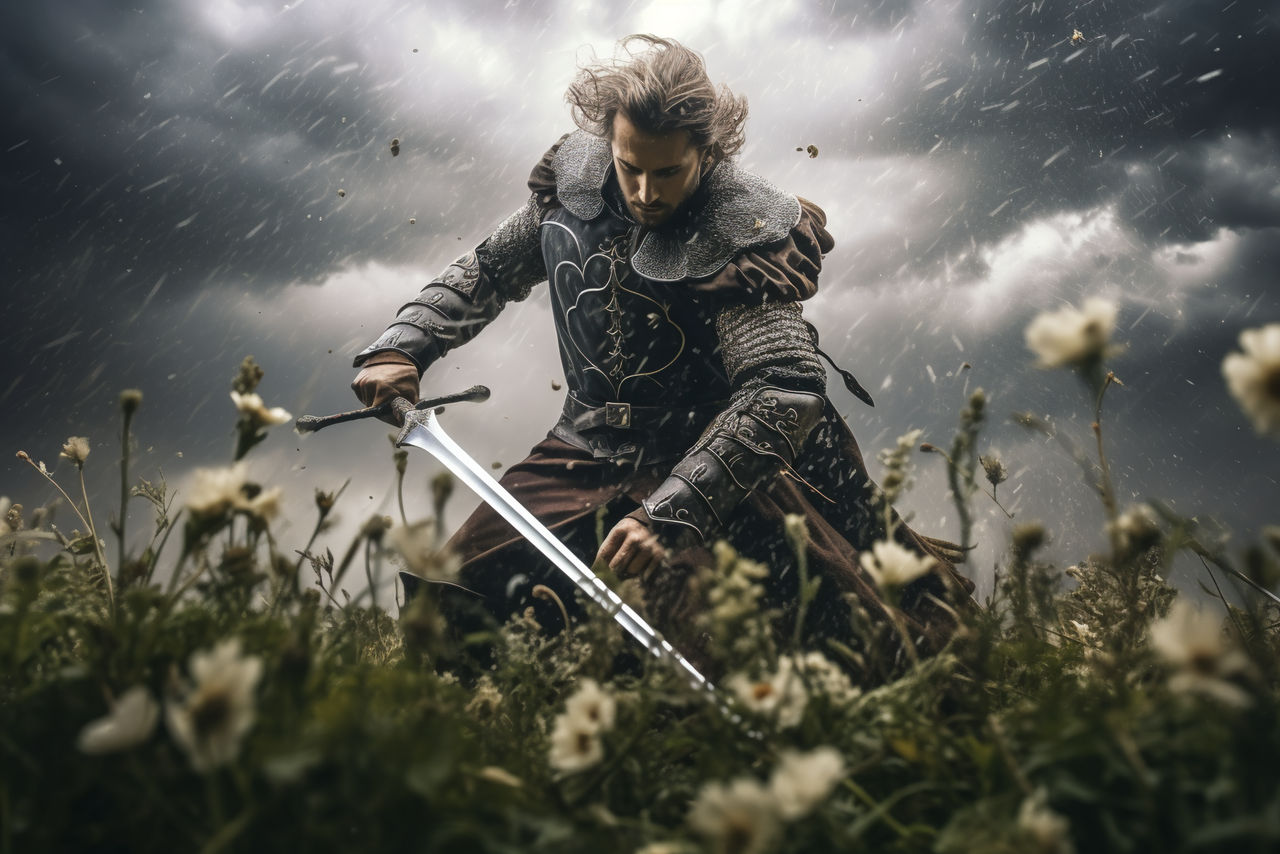 Dandelion medieval knight. by BergionStyle on DeviantArt