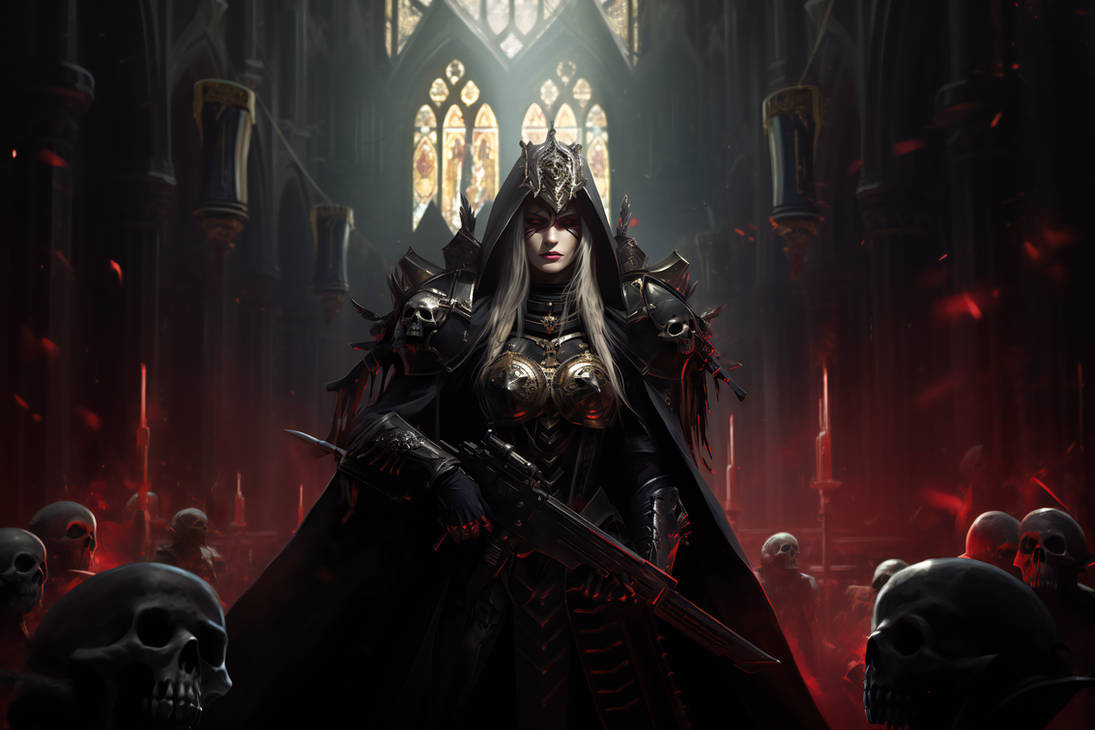 Obsession Demon WH40k. Adepta Sororitas. Demon Obsession by BergionStyle on DeviantArt