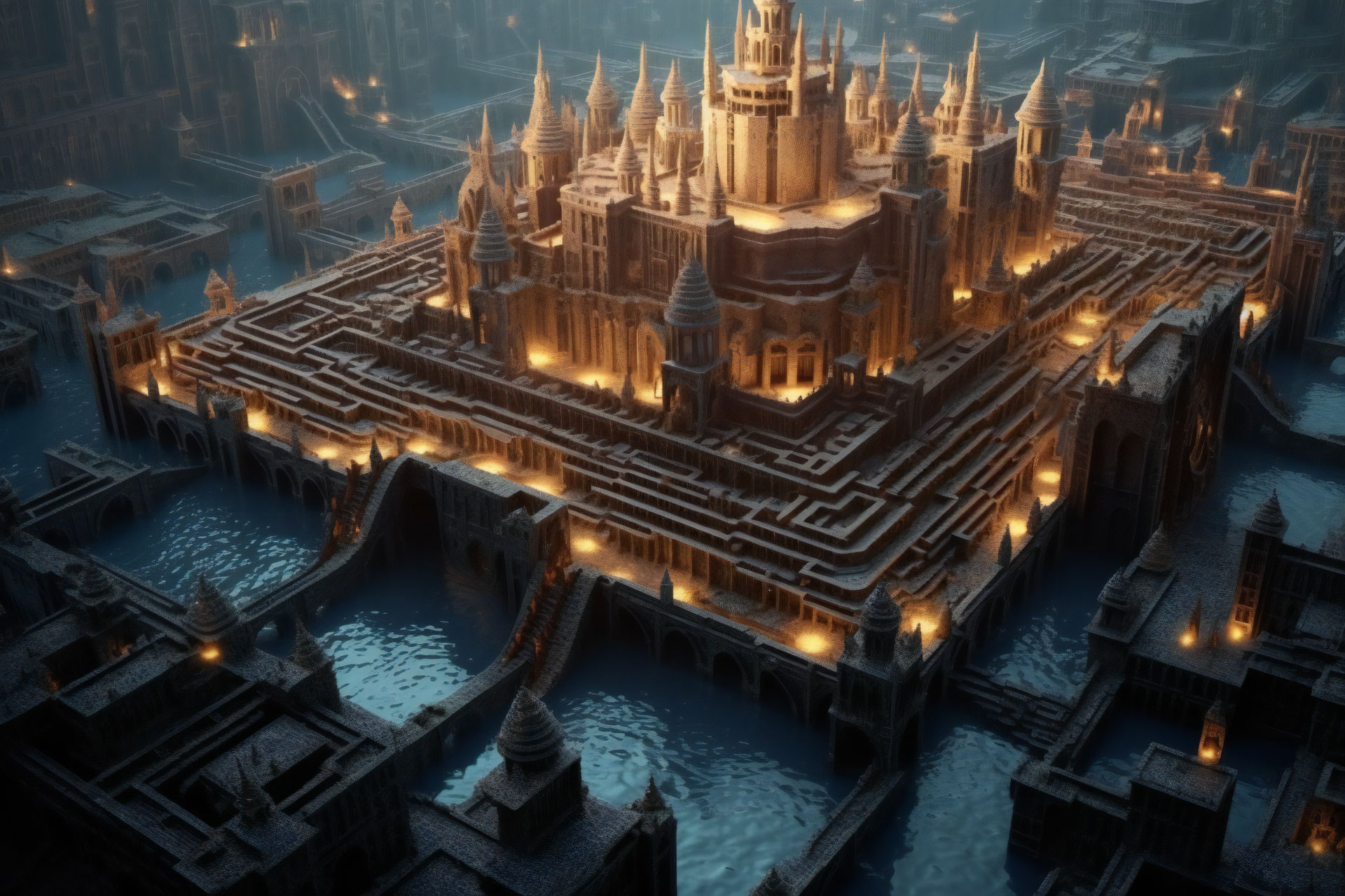 Labyrinth. Medieval. by BergionStyle on DeviantArt