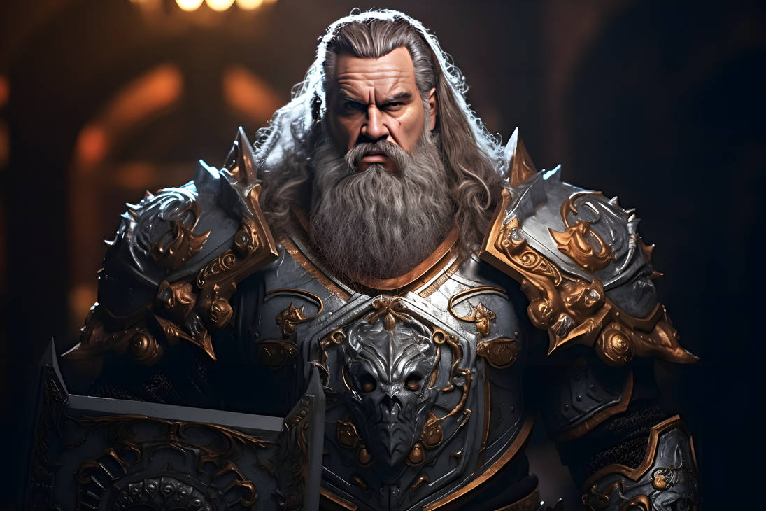 DND. Dwarf paladin. by BergionStyle on DeviantArt