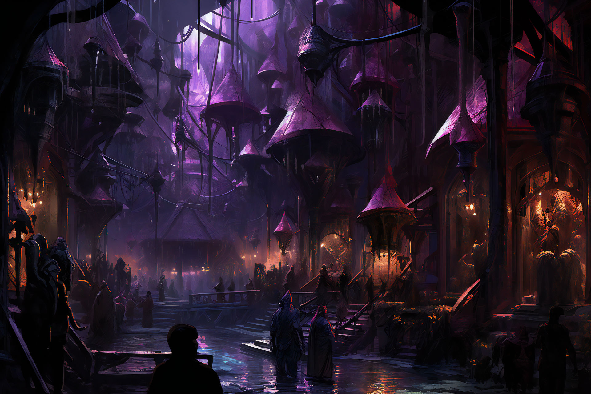 DND Drow City Whisper Street By BergionStyle On DeviantArt Dnd drow city whisper street by bergionstyle on deviantart