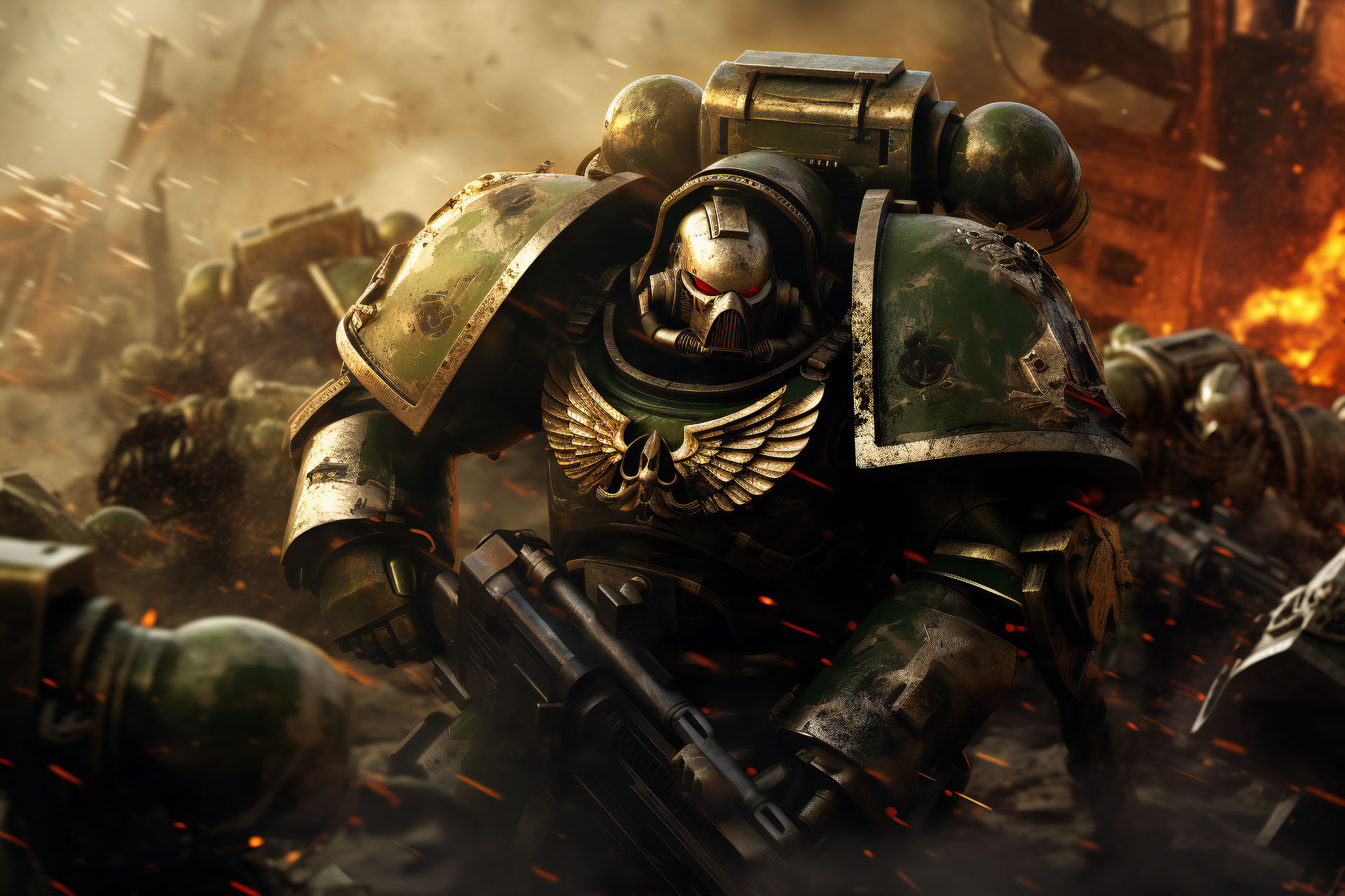 Warhammer 40K Jigsaw Puzzle Dark Imperium (1000 pieces) Semic Warhammer 40K Jigsaw Puzzle Dark Imperium (1000 pieces) Semic