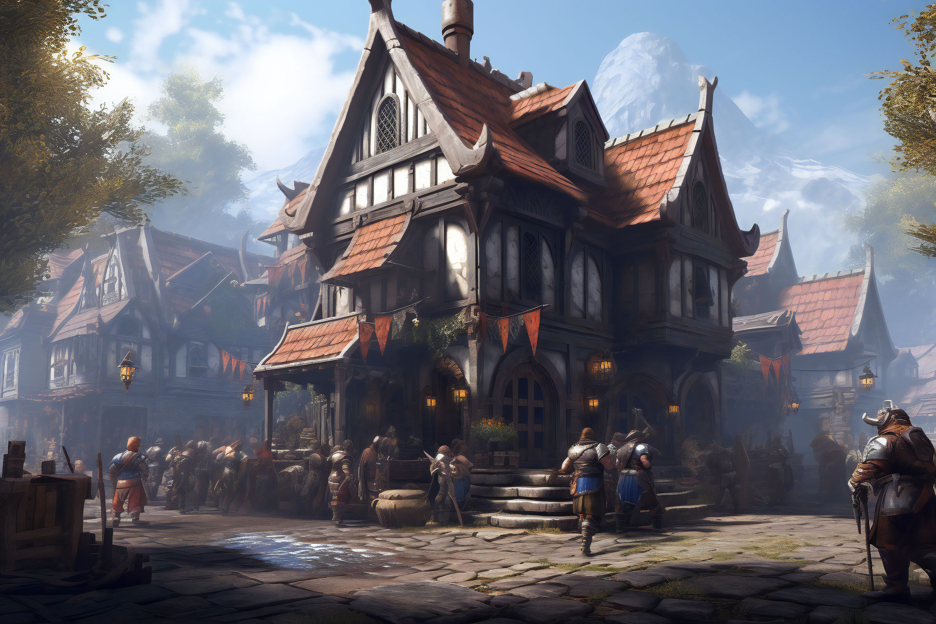 DND. Dwarf Tavern. by BergionStyle on DeviantArt