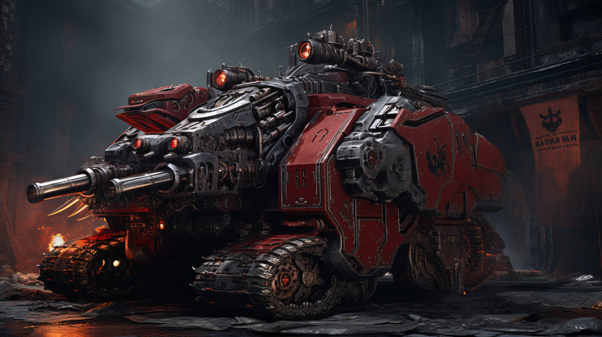 WH40k. War machine. by BergionStyle on DeviantArt
