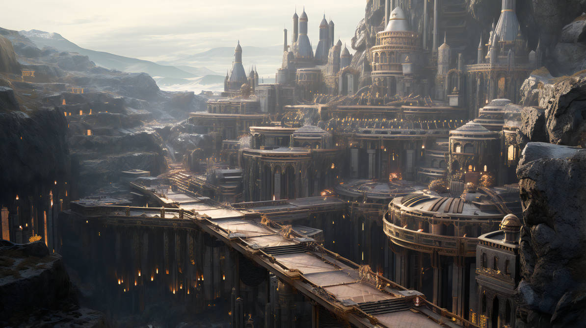 Temple-city. by BergionStyle on DeviantArt