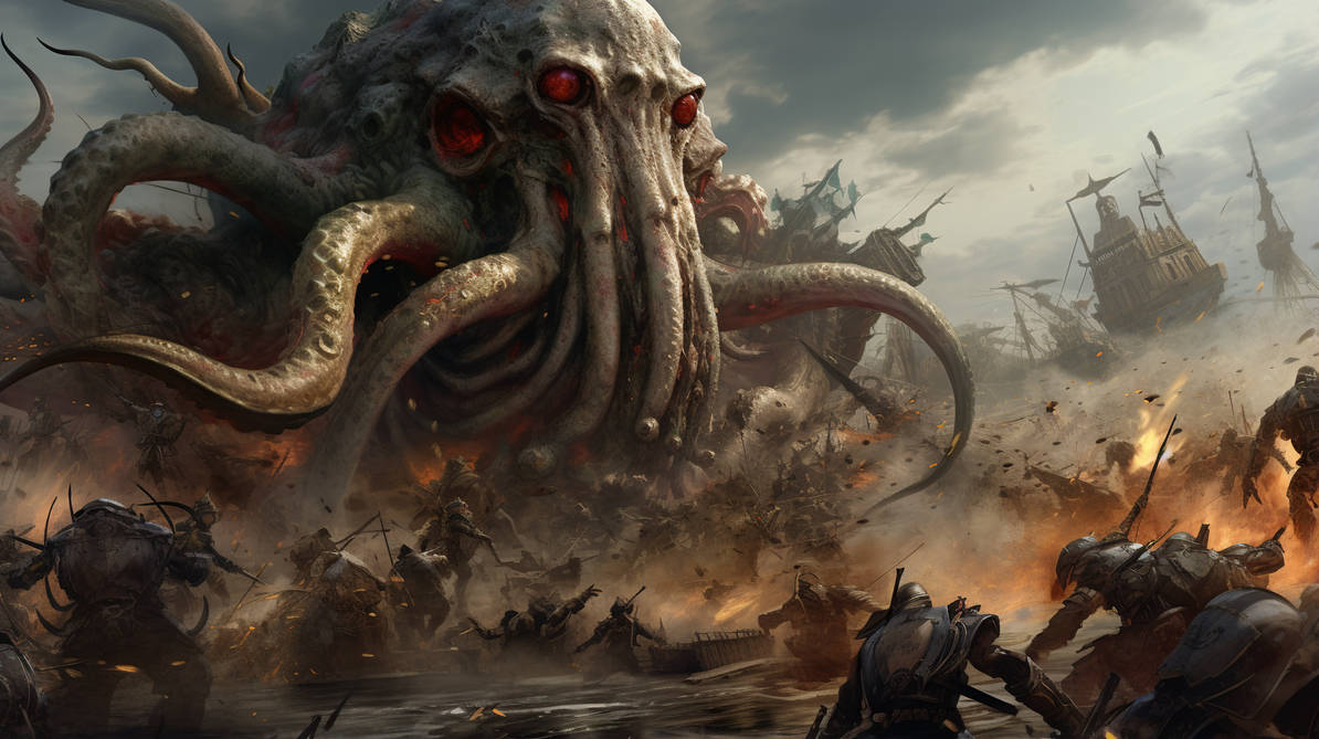 It came from the depths. V2.1 by BergionStyle on DeviantArt