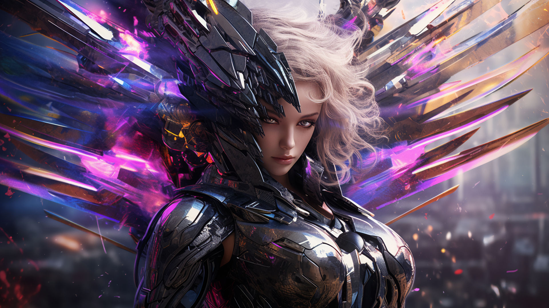 Heavy wings. Armorcore. by BergionStyle on DeviantArt