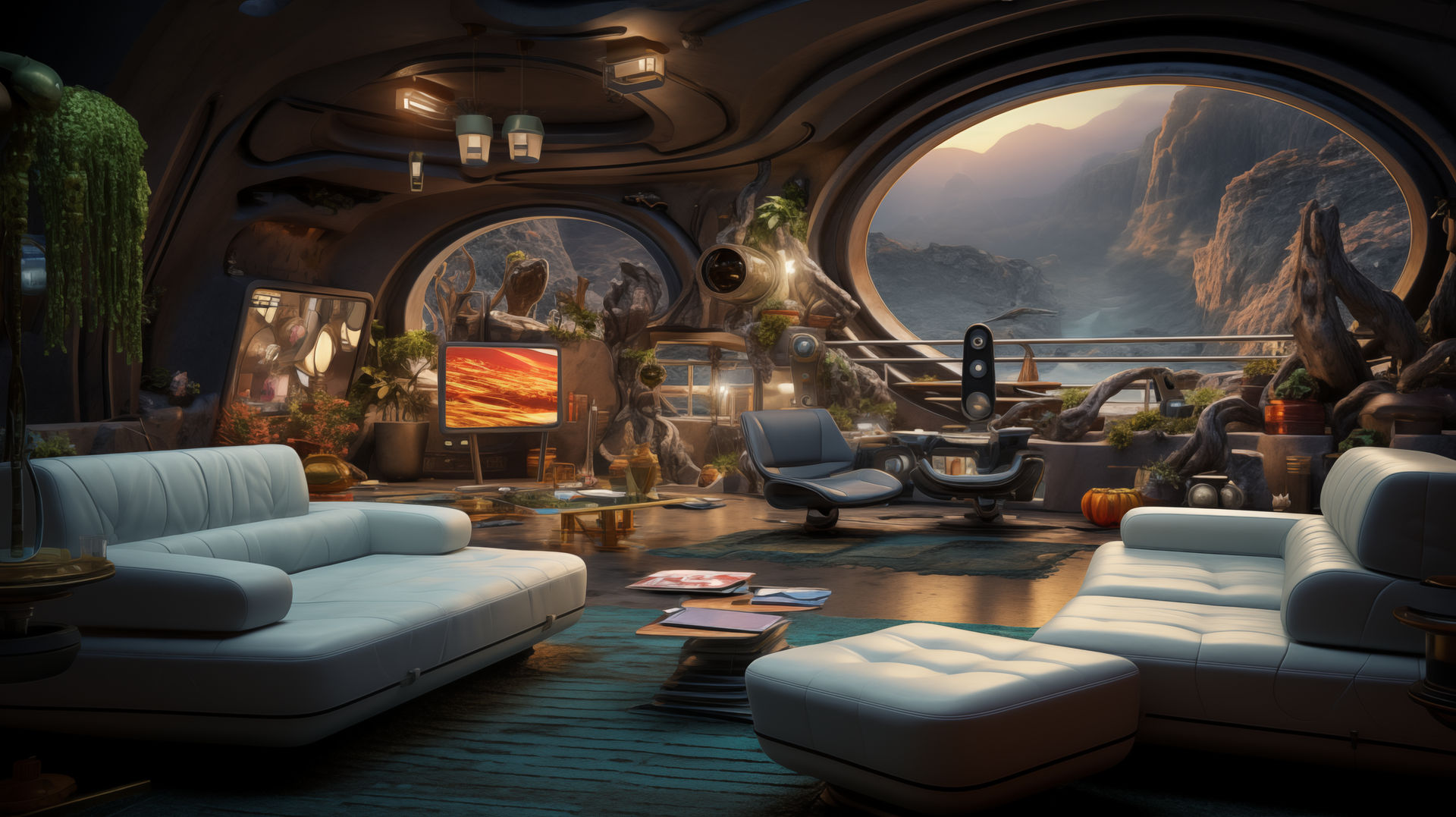 Sci Fi. Interior. by BergionStyle on DeviantArt