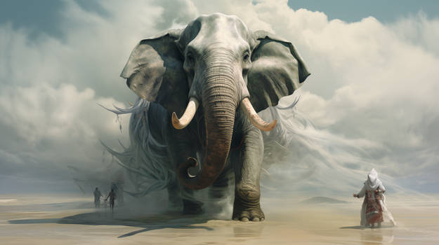 Walk with an elephant.