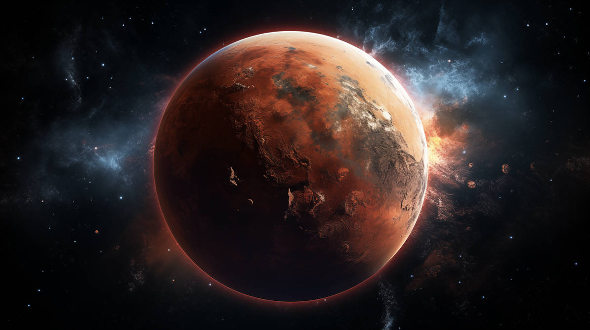 Red planet. by BergionStyle on DeviantArt