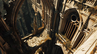 WH40k. High gothic old temple.