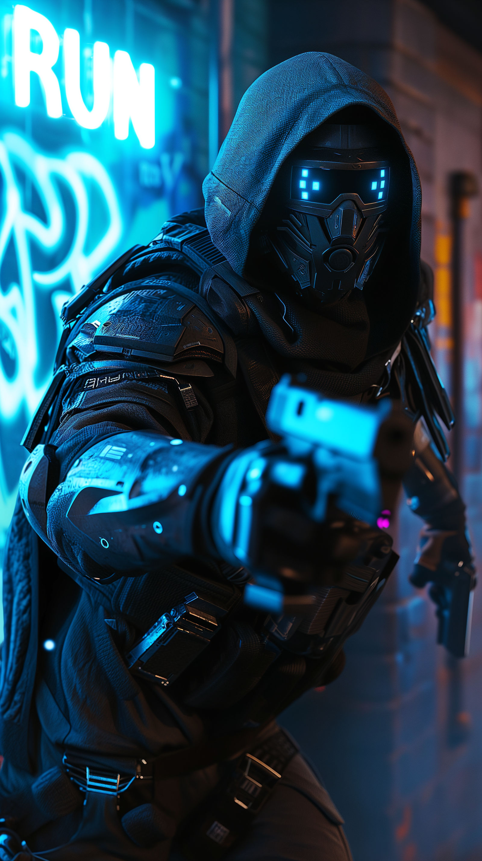 Neon ambush. by BergionStyle on DeviantArt