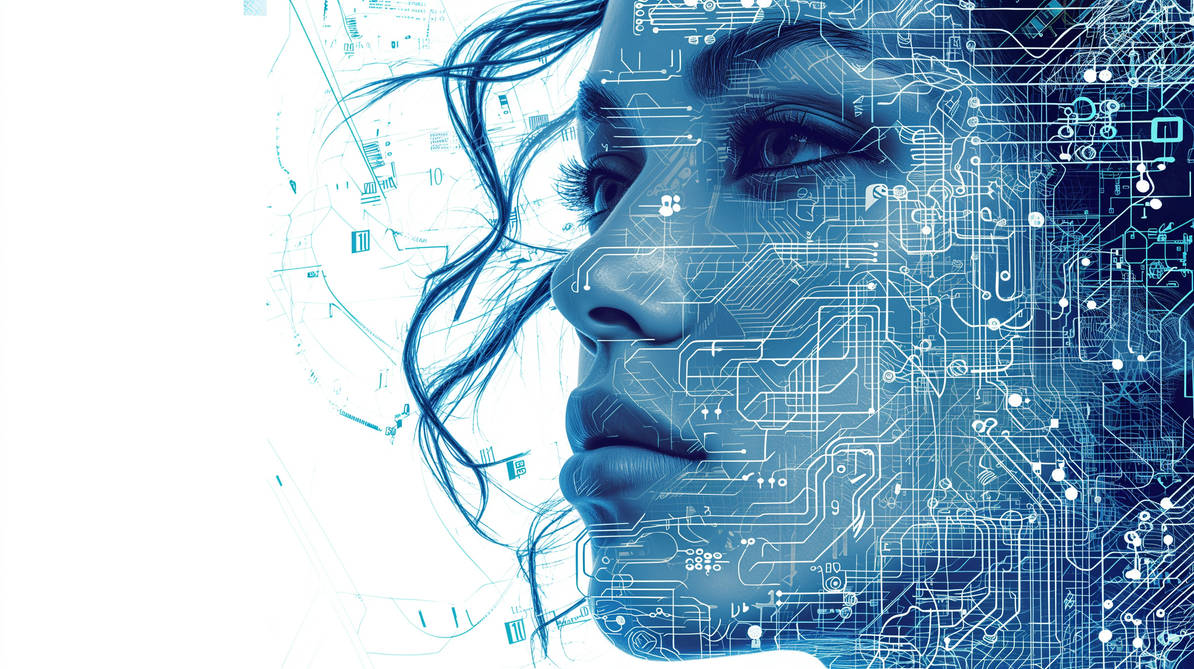 Data portrait. by BergionStyle on DeviantArt