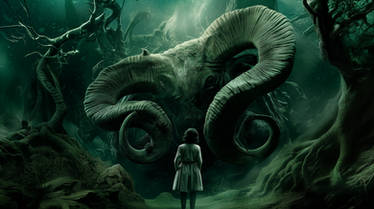 Pans Labyrinth. Fall in dream.