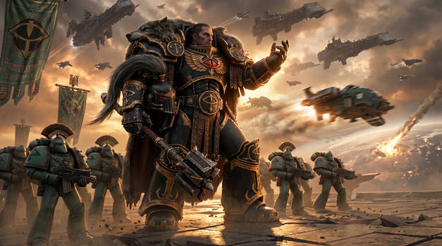 Wh40k. The Warmaster and His Sons