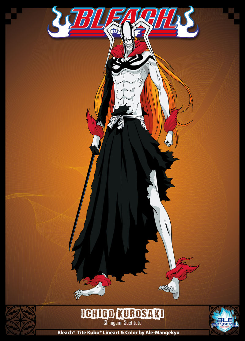 Ichigo Hollow 02 by ale-mangekyo on DeviantArt