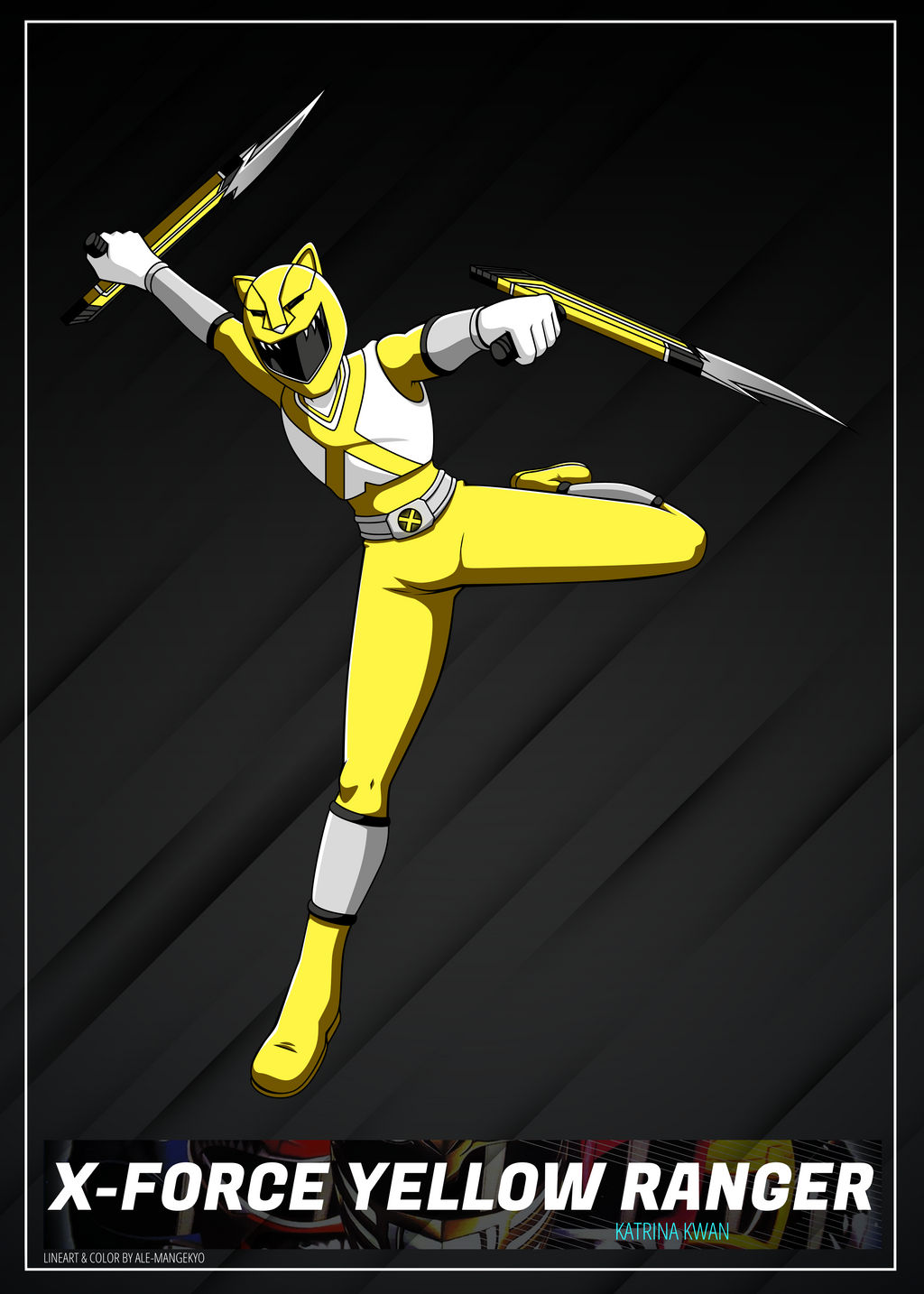 X-Force Yellow Ranger Katrina Kwan 01 by ale-mangekyo on DeviantArt