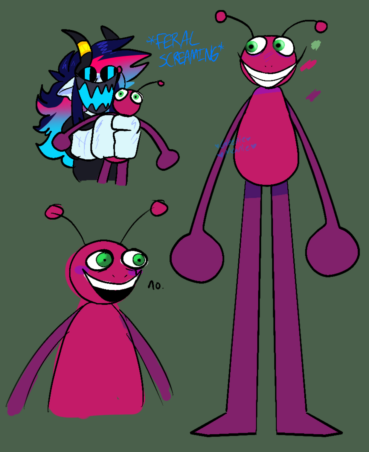 Manhan Bug funny bug mannn!! by TheGreenieMeanie on DeviantArt