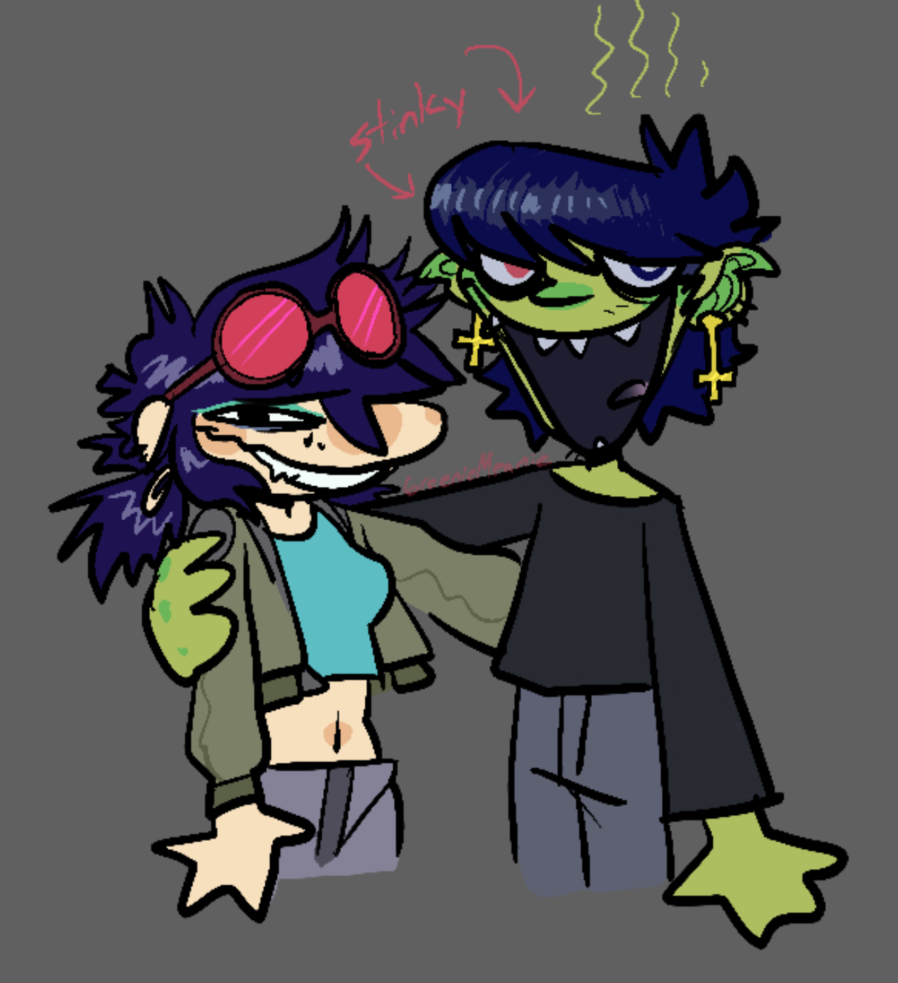 Stinky Unity stinky by TheGreenieMeanie on DeviantArt