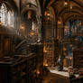 Gandalf at the Archives of Minas Tirith
