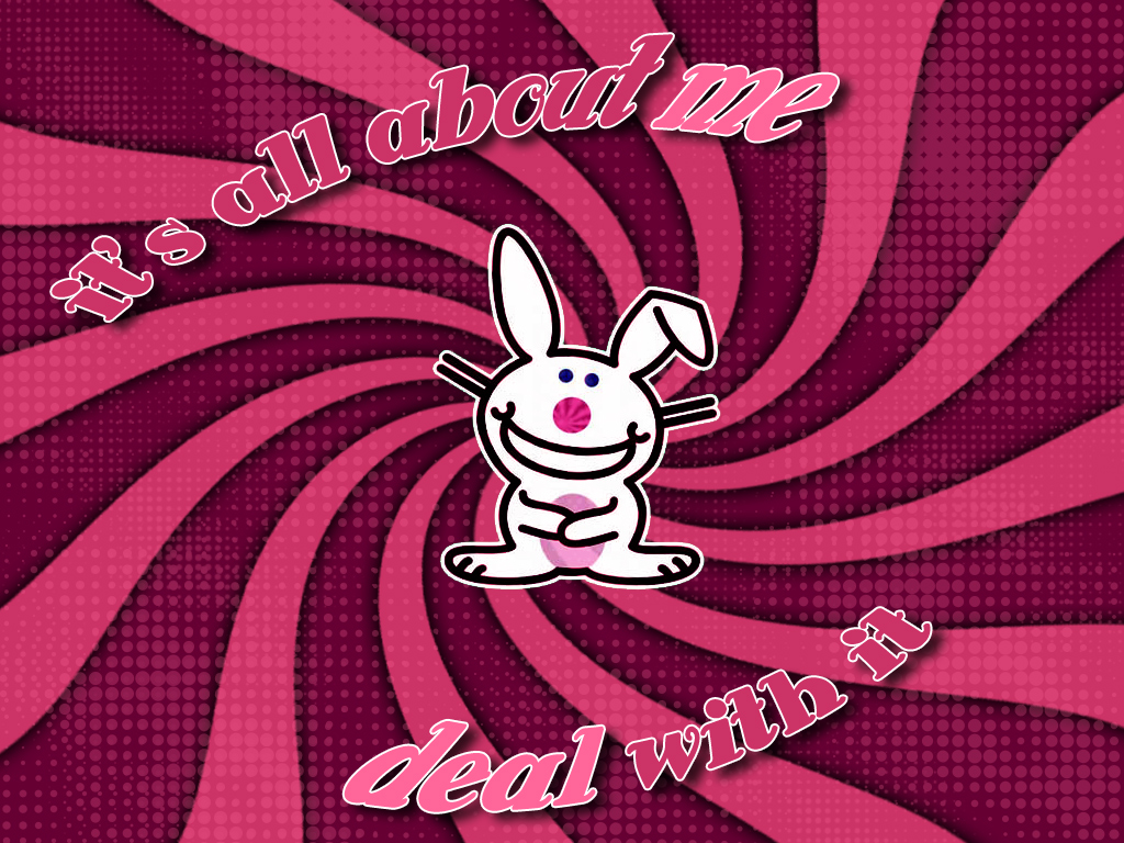 Happy Bunny wallpaper