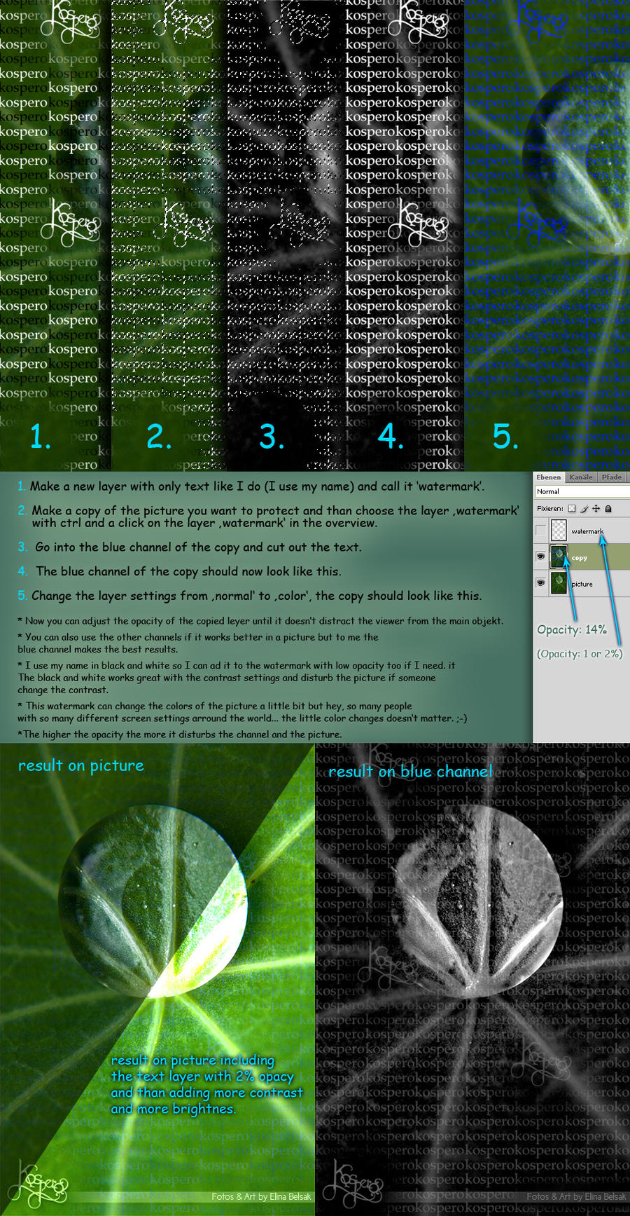 Kospero's evil watermark tutorial