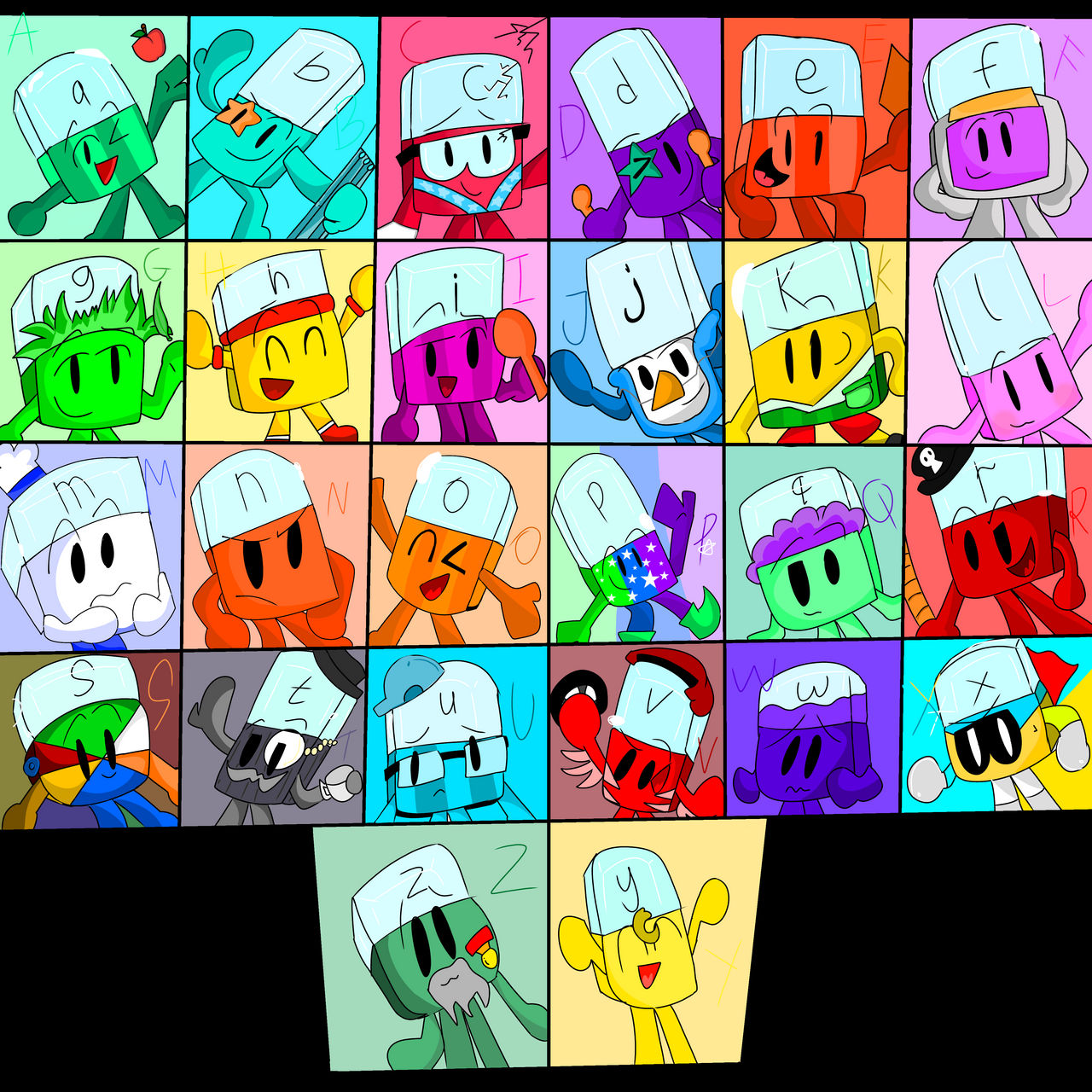 Negative Alphablocks Alphablocks a-z by uwu8get on DeviantArt