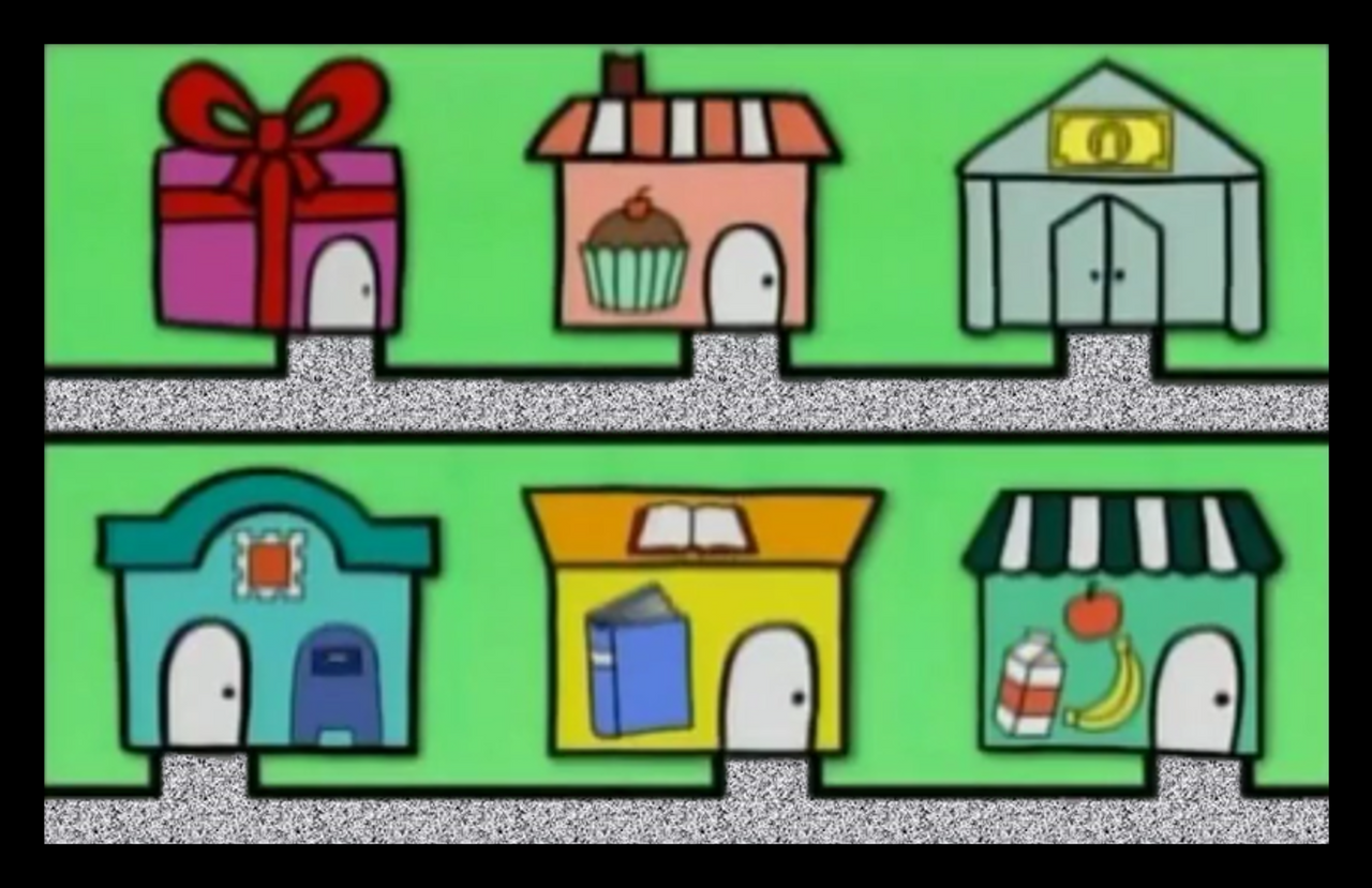 Blues Clues Map by nbtitanic on DeviantArt