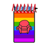 Josh's Handy Dandy Rainbow Notebook