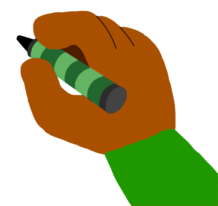 Quincy Holding Noah's Crayon by nbtitanic on DeviantArt