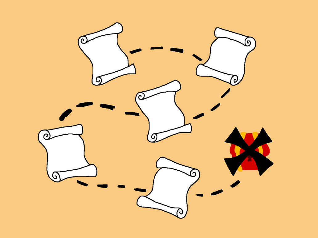 Blues Clues Treasure Map by nbtitanic on DeviantArt