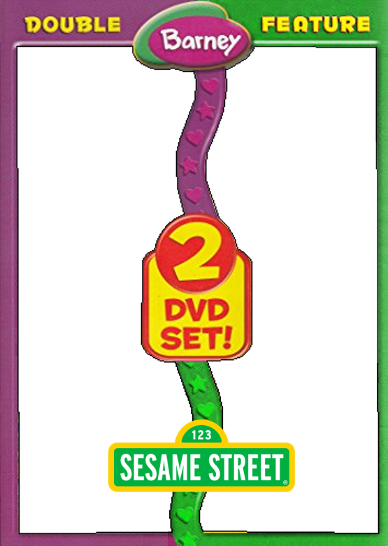 Barney And Sesame Street Double Feature Template By Nbtitanic On Deviantart