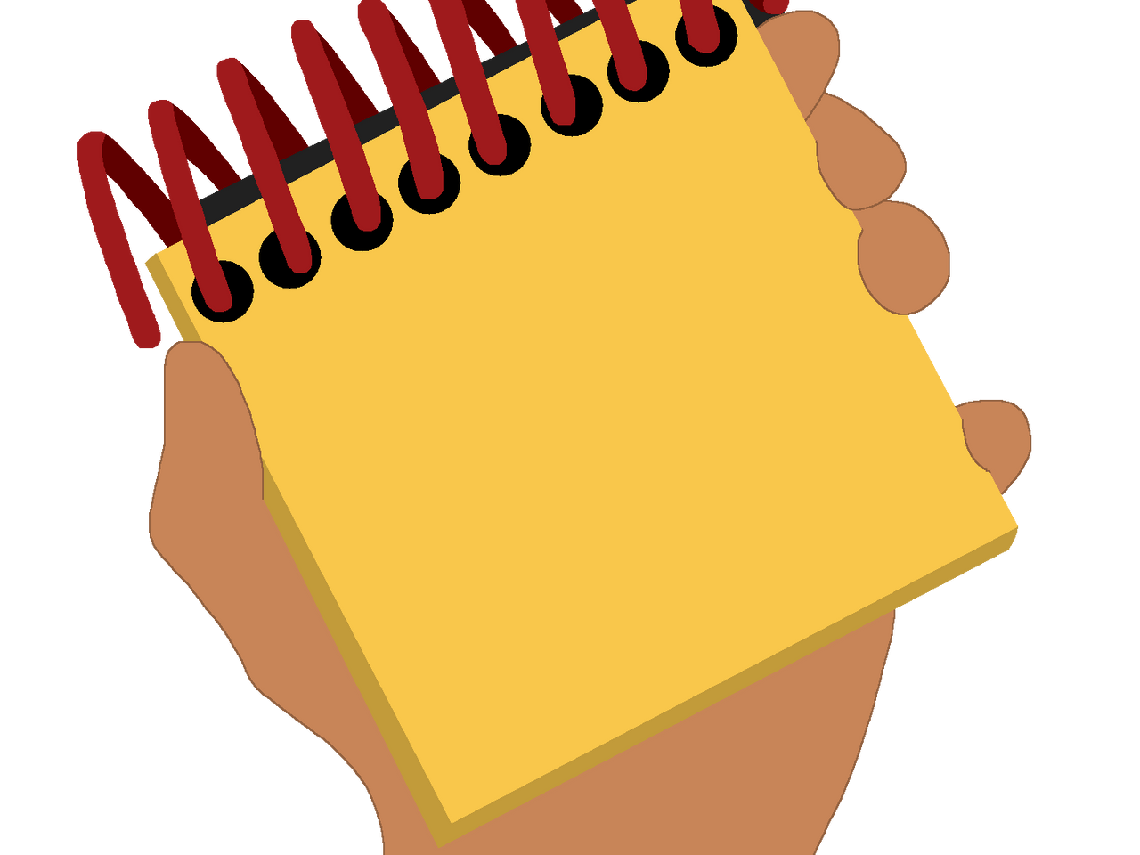 Holding the Notebook Template 7 by nbtitanic on DeviantArt