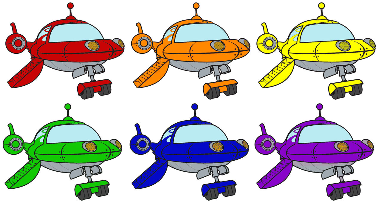 Rocket Colors Painting by nbtitanic on DeviantArt