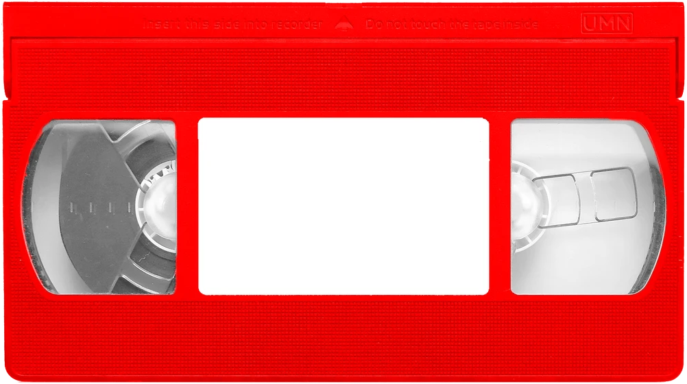 Red Vhs Tape Template by nbtitanic on DeviantArt